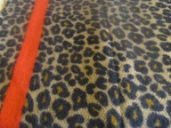 szal ciepły, duży 2mX90 cm. w panterkę, nowy markowy