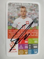 Karty Top trumps autograf Polska Kamil Grosicki PZPN