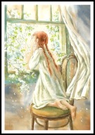 A2 OBRAZ PLAKAT ANIA Z ZIELONEGO WZGÓRZA ANIA SHIRLEY, LUCY MAUD MONTGOMERY