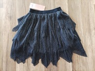 Spódniczka asymetryczna błyszcząca 134 NOWA