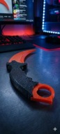 Karambit druk 3D Carmine 20cm Kolekcjonerski Custom PC Gaming