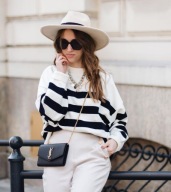 ZARA SWETER PASKI PASY BLOG R.S NOWY!