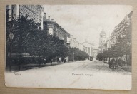 Wilno – Aleja św. Jerzego, rosyjska pocztowka z okresu Imperium Rosyjskiego