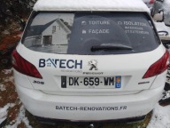 Peugeot 308 T9 II klapa tył demontaż eu kod EWPB b.ładna