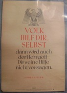 TRZECIA RZESZA-AFISZ PROPAGANDOWY -1942 rok NSDAP
