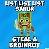 List List List Sahur | Steal A Brainrot |Roblox