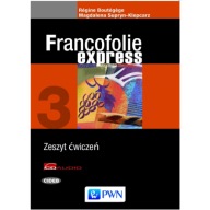 Francofolie express 3 Zeszyt ćwiczeń z 2 płytami CD