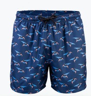 spodenki kąpielowe treningowe kurvinox niebieski diabeł kapitan bomba