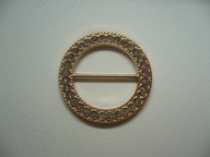 KLAMRA DO SZALIKA APASZKI CYRKONIE