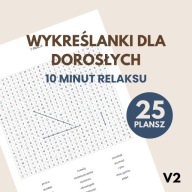 Wykreślanka PDF podróże & marzenia – 54 strony relaksu