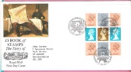 Anglia 1985 FDC Edinb. ark 9zn. rody król Elżbieta, gazeta The Times, Mi20€