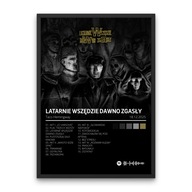 Plakat A3 - "Lataranie wszędzie dawno zgasły" Taco Hemingway