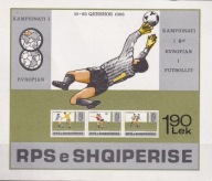 Albania 1988 ** bl.90 cena 8,70 zł kat.10€ - sport, piłka nożna