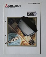 MITSUBISHI - 1992 - Colour Television - Black Diamond - Katalog