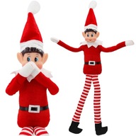 ŚWIĄTECZNY ELF PSOTNIK FIGURKA ADWENTOWY SKRZAT MASKOTKA KRASNAL ZABAWKA