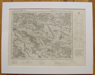 LEŻAJSK; BISZCZA; TARNOGRÓD; KRZESZÓW; BISZCZA Rzeka San MAPA TAKTYCZNA