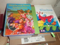 Skarbczyk Baśni Andersena + Jan Brzechwa WIERSZE, twarda oprawa