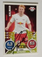 Karta topps mach attax autograf Bundesliga RB Leipzig Kalmar