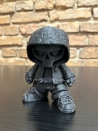 Figurka 3D Mini Skull w Bluzy | Edycja Street | Czerń lub Srebro