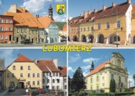 LUBOMIERZ - RATUSZ - MUZEUM KARGULA I PAWLAKA - KOŚCIÓŁ - RYNEK - HERB