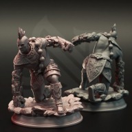 Genasi Brawler - Markus - DM Stash - figurka RPG DnD D&D - druk 3D 14K