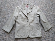 Kostium damski ze spodniami bermudy beżowy f.Carry