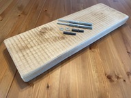 Półka rustykalna, loft, pływająca 80cm, drewniana