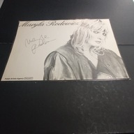 OFICJALNY PLAKAT PAGARTU W JĘZYKU ROSYJSKIM PROMUJĄCY MARYLĘ RODOWICZ 1985