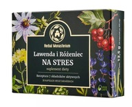 Suplement diety Herbal Monasterium Lawenda i różeniec na stres 30 kapsułek