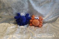 Szydełkowy krab amigurumi – ręcznie robiona maskotka handmade