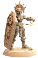 Tomb Sentinel Mumia Strażnik Pinup E D&D RPG Druk 3D NSFW