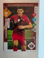 Karta panini autograf Katar Road to Qatar 2022 Karim Boudiaf