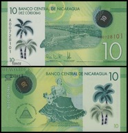 BNB - NIKARAGUA 10 Cordobas 2014 A 00728101 # P209 # POLIMER # UNC