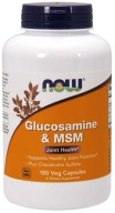 Suplement diety Now Foods Glucosamine & MSM glukozamina kapsułki 180 szt.