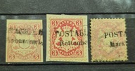 Bayern POSTABLAGE 1867/80, Mi.15,Mi.23