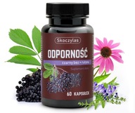 Skoczylas ODPORNOŚĆ czarny bez, rutyna, czystek lekarski 60 Kapsułek