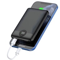 Powerbank Agiler 10000mAh 22.5W PD/QC - 2 porty, wyświetlacz LED