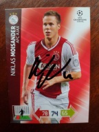 Karta panini autograf Ajax Moisander Champions League 2012/2013