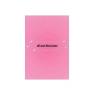 Plakat „Divine Feminine” – Minimalistyczny Plakat Typograficzny
