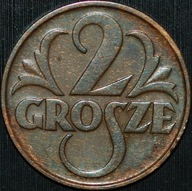 2 grosze 1932 - piękny egzemplarz