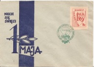 HARCERSTWO -POCZTA HARCERSKA -koperta -RAWICZ -obieg 1963 rok stempel ZHP