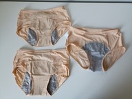 3 szt Śliczna bielizna chłonna r.S beżowe
