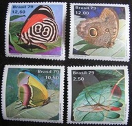 Brazylia - Mi 1716/19 - Motyle