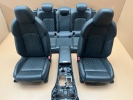 AUDI A6 S6 C8 4K FOTELE SIEDZENIA WNĘTRZE ŚRODEK BOCZKI PODŁOKIETNIK RECARO