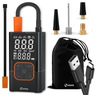 BEZPRZEWODOWY KOMPRESOR SAMOCHODOWY | MOTOCYKLOWY | PIŁKA USB | LATARKA