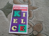 Kielce stary plan miasta autobusy