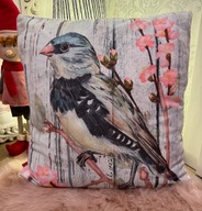 Poszewka dekoracyjna z ptakiem Home&you