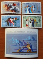 Fi 2526-29 i bl.111 Igrzyska Lake Placid i Moskwa