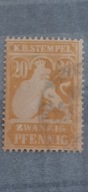 Niemcy - znaczek skarbowy - około1875 rok