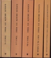 Katalog druków XVI wieku w zbiorach BUWr, t. 4-8 ; jak nowa